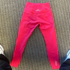 Hot pink leggings